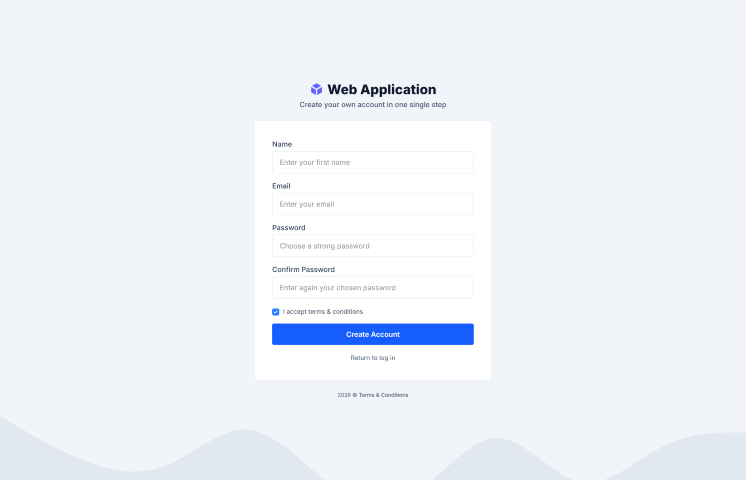 Featured image of Auth Pages Tailwind CSS template