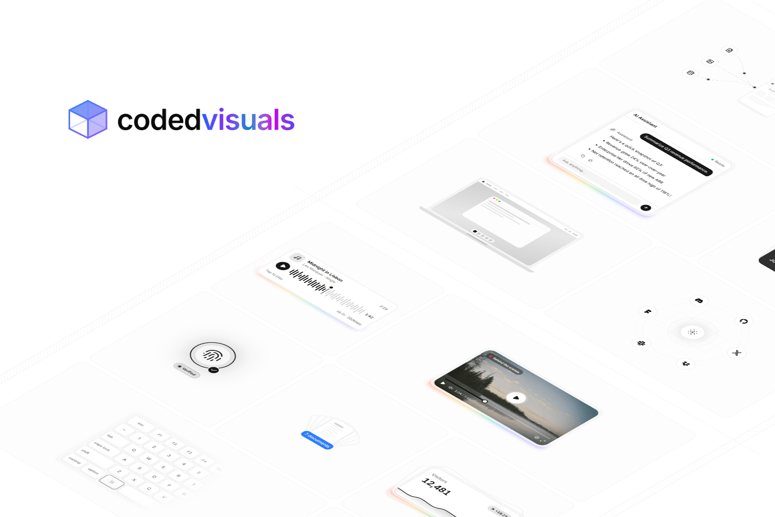 Featured image of Visual Compositions as Code: Introducing CodedVisuals for React and shadcn/ui post